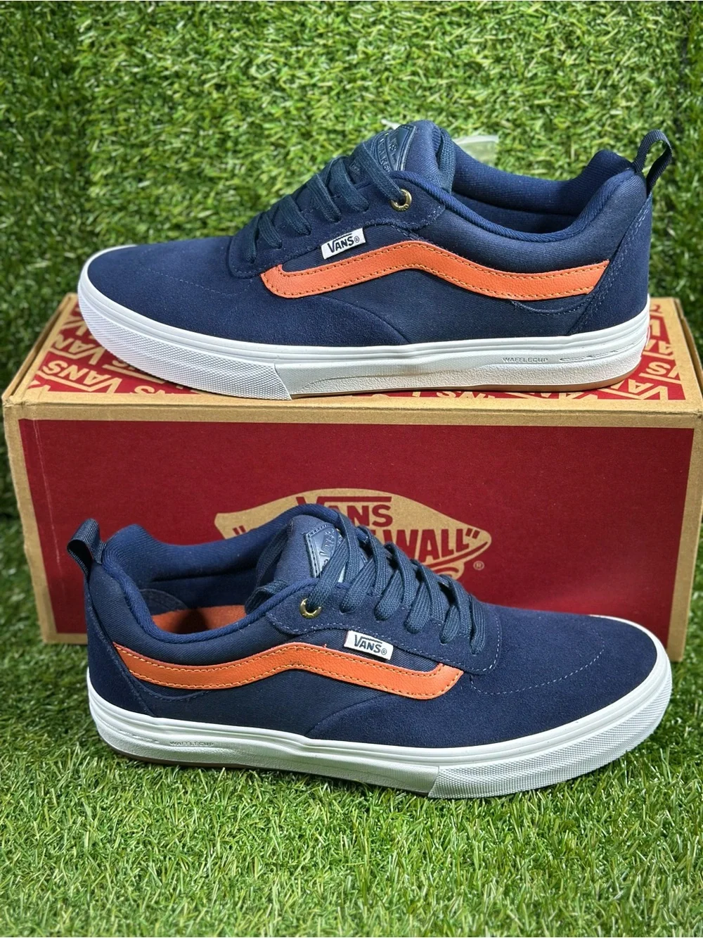 Vans Kyle Walker Pro , Dress Blue/ Potter’s Clay, Men’s 8 , VN0A2XSGVFQ